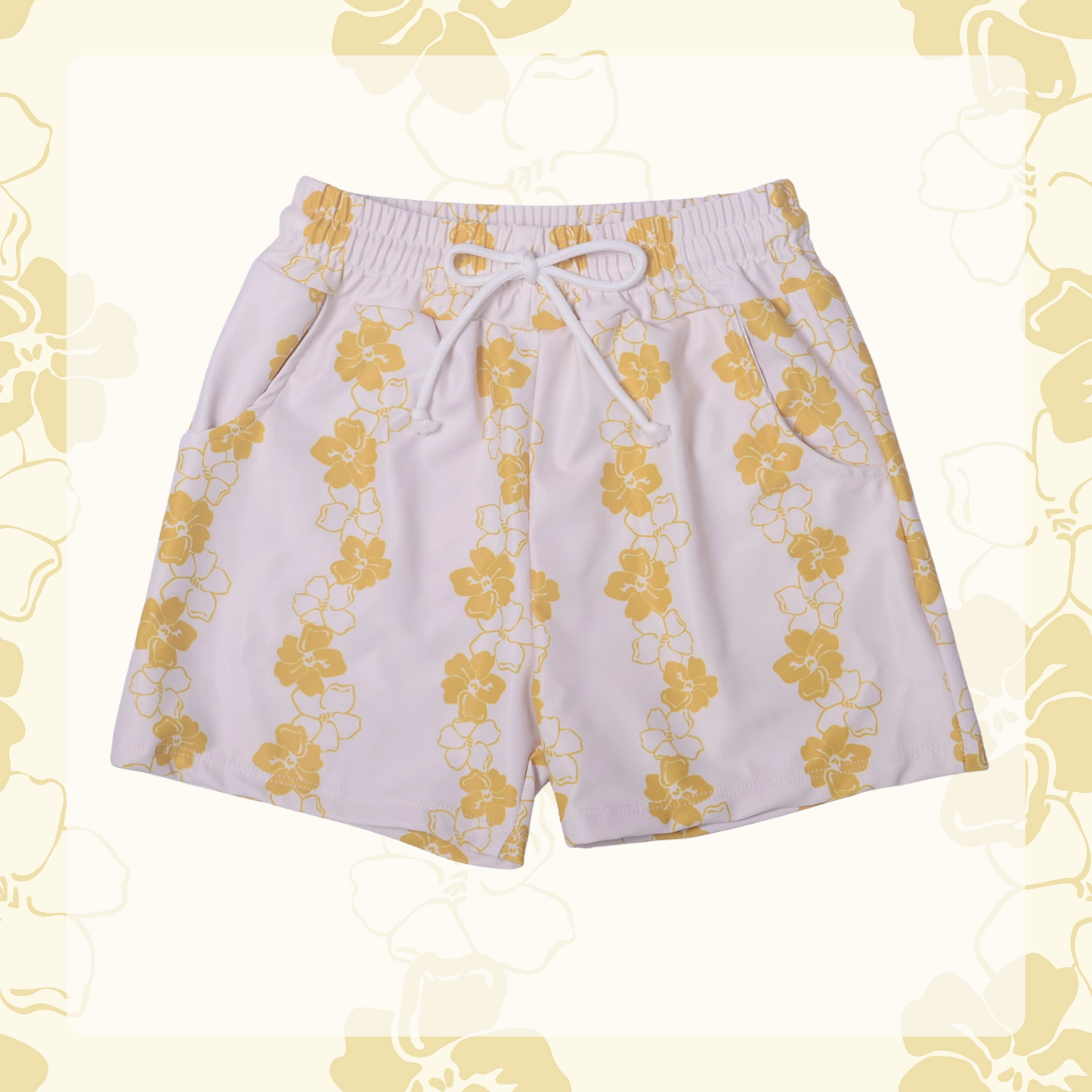 Puakenikeni Boy’s Swim Trunks