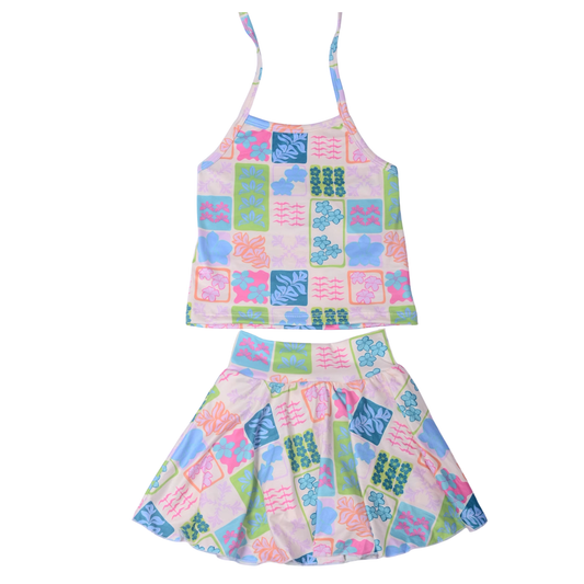 Neon Pua Malia Skort Set