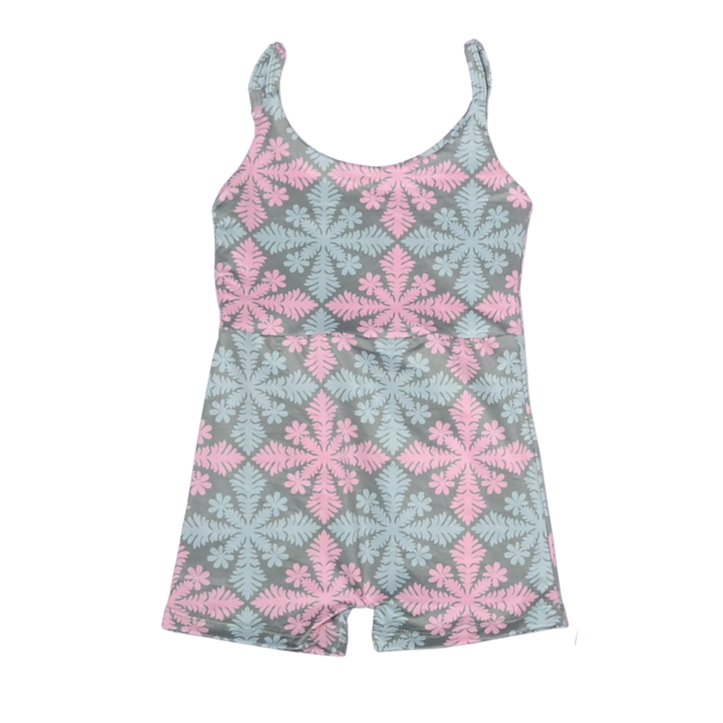 Berry Matcha Quilt Play Jumpsuit