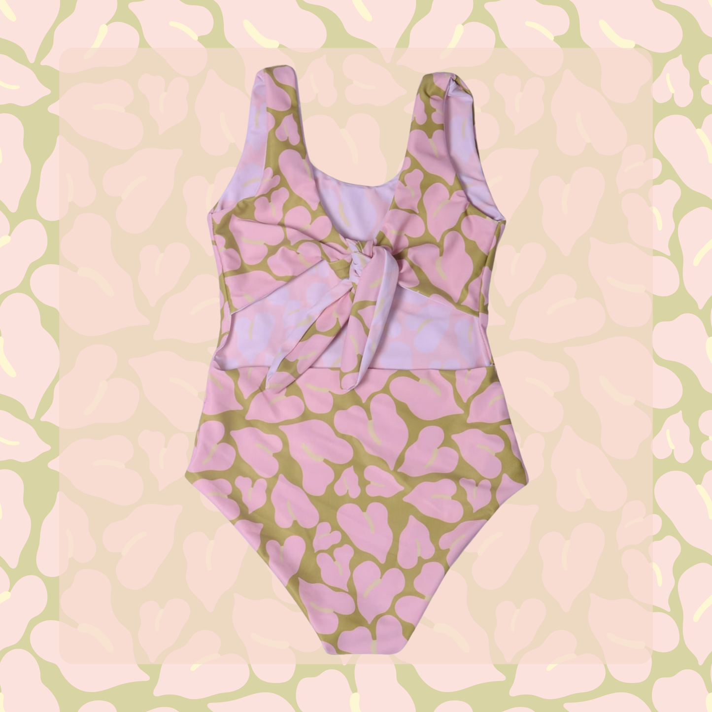 Wasabi Anthurium Reversible Bikini