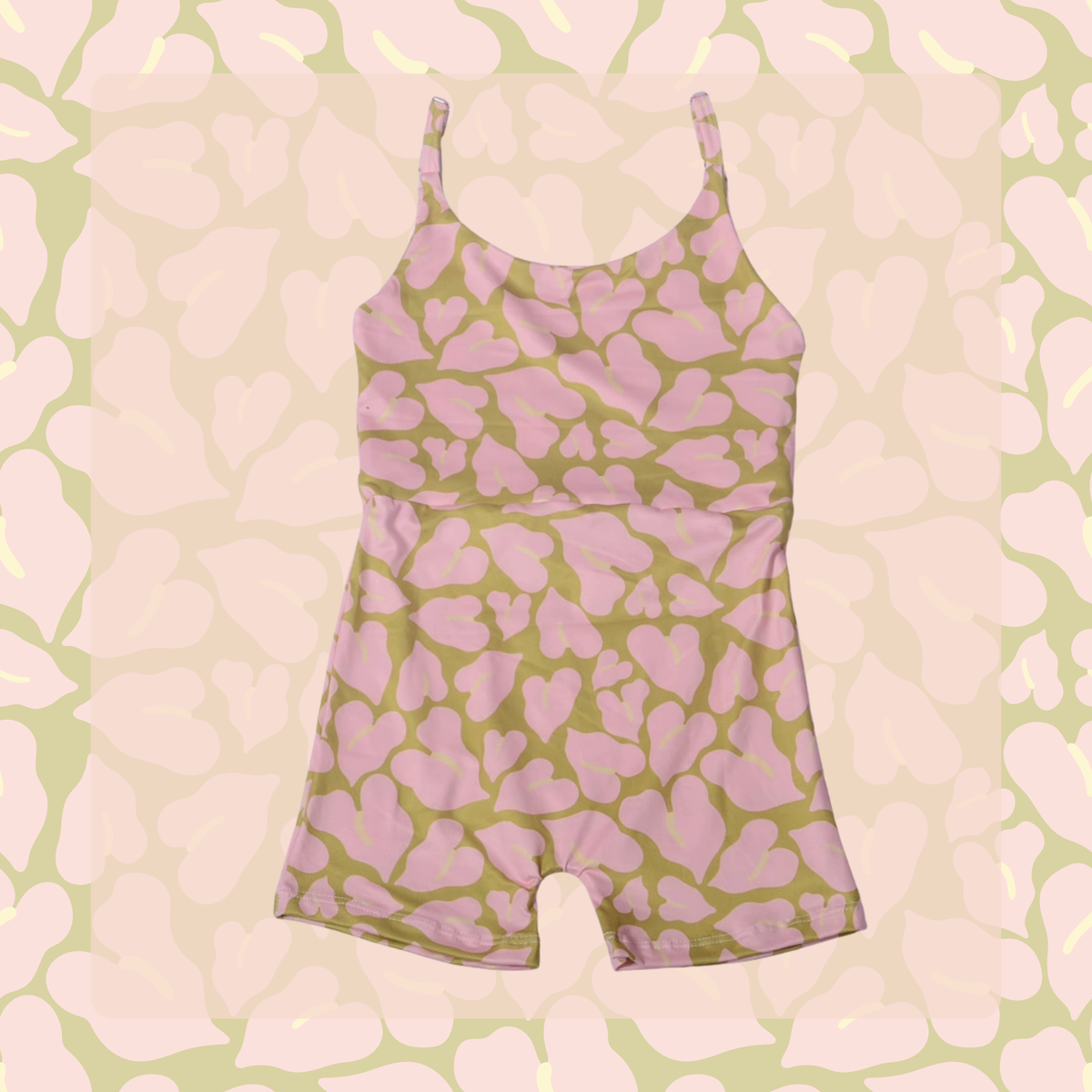 Wasabi Anthurium Play Jumpsuit