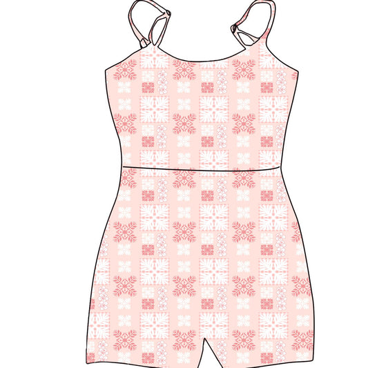 PRE ORDER Pink Quilt Play Jumpsuit